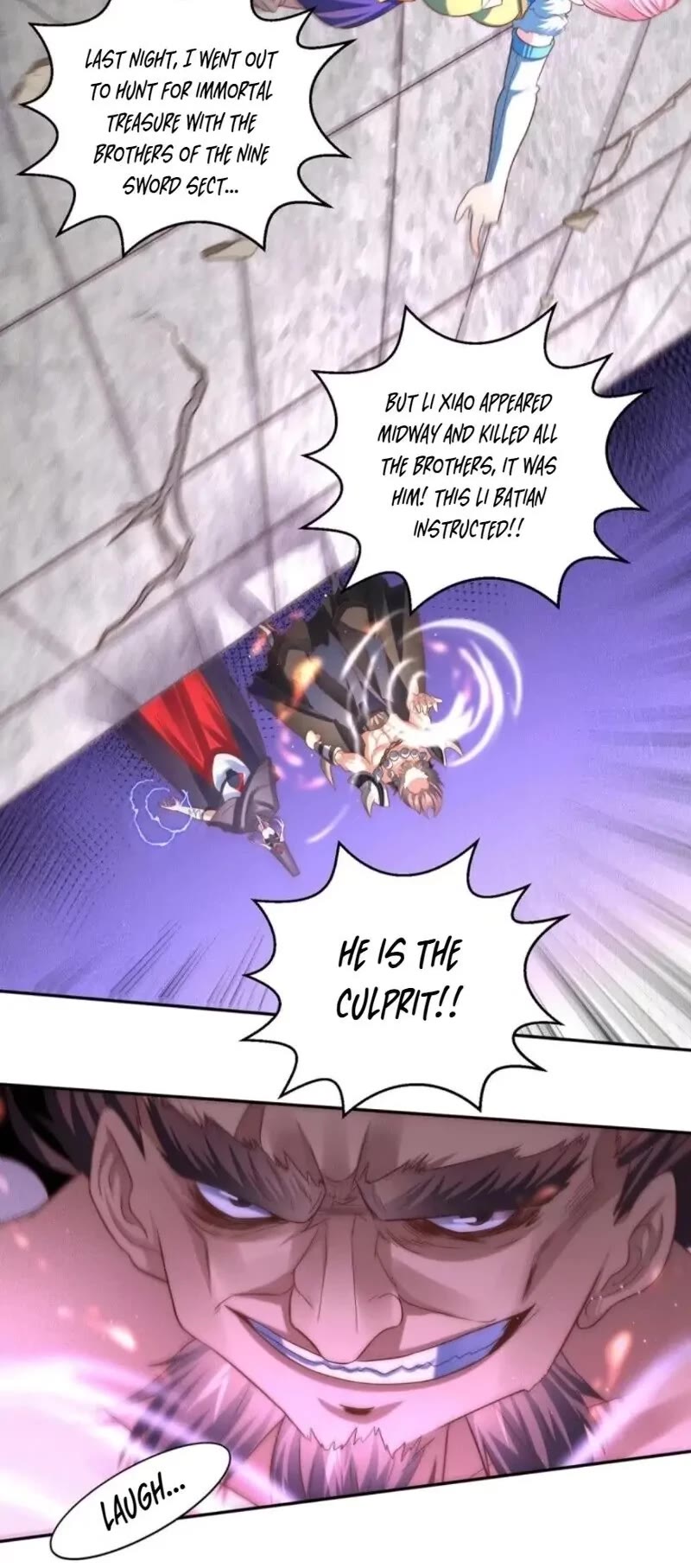 Invincible at the Start Chapter 5 page 10 - Chapter 5: Golden Core suppressed to Qi Refining