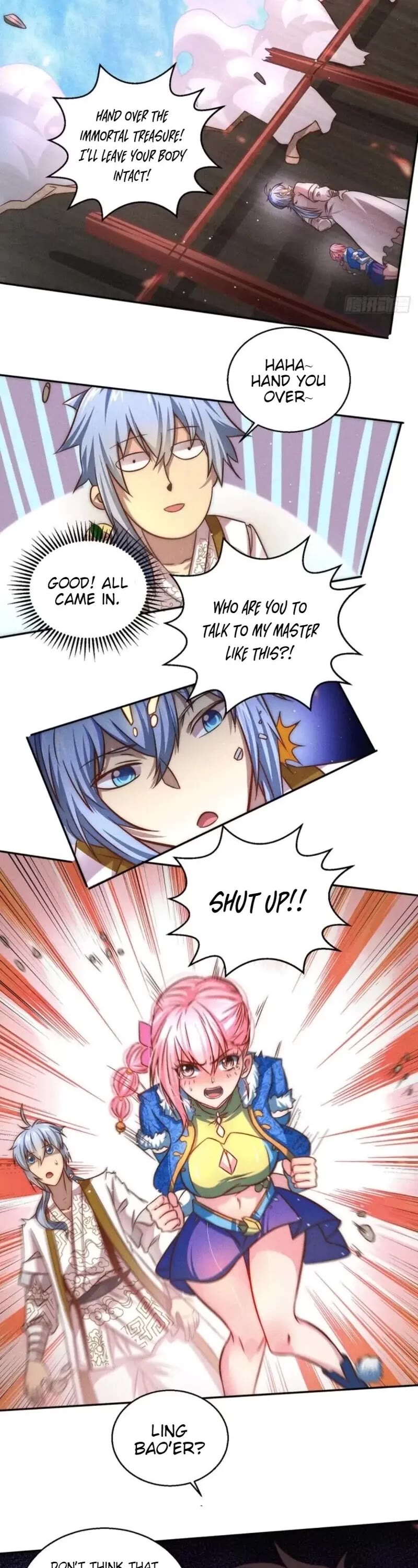 Invincible at the Start Chapter 5 page 8 - Chapter 5: Golden Core suppressed to Qi Refining