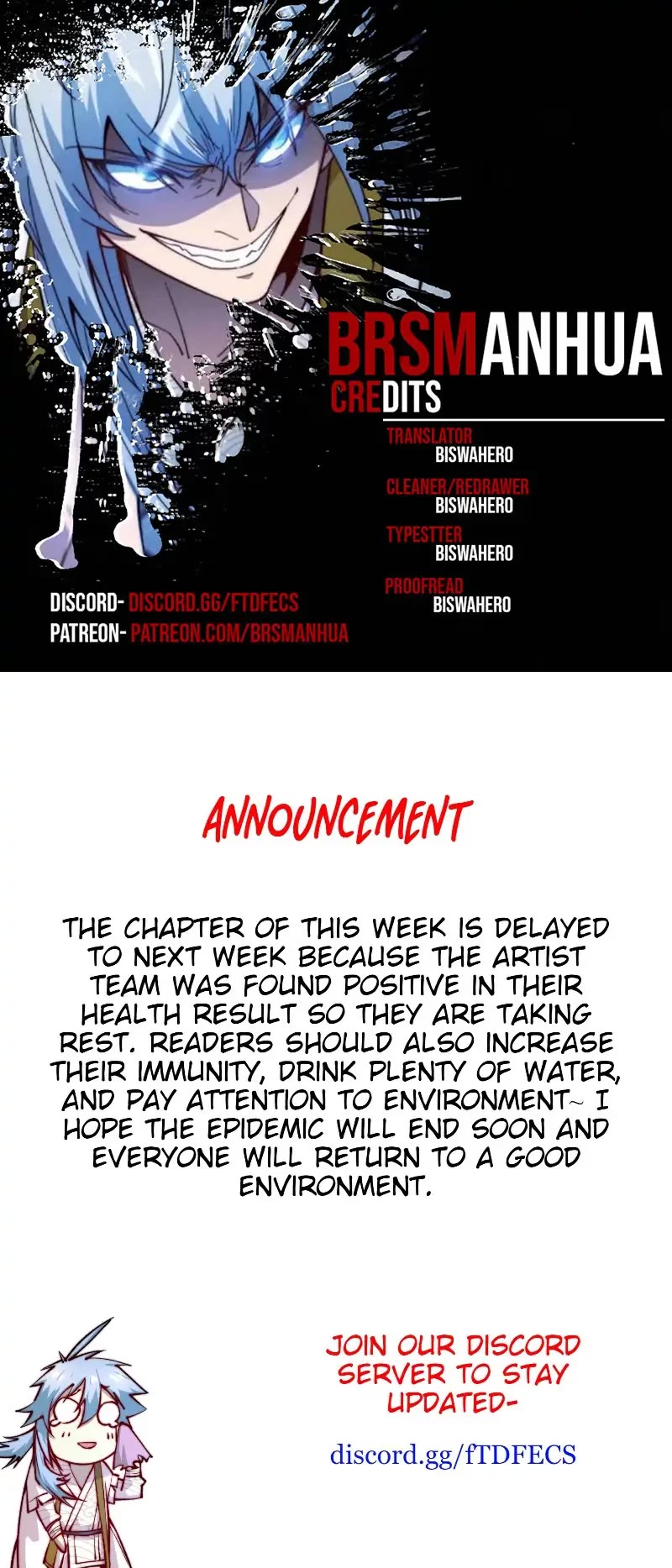 Invincible at the Start Chapter 67.5 page 1 - Chapter 67.5: Notice
