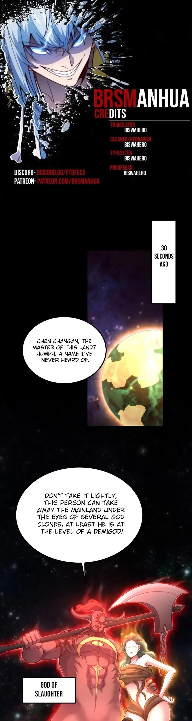 Invincible at the Start Chapter 98 page 1 - Chapter 98: Slaying Gods with One Power