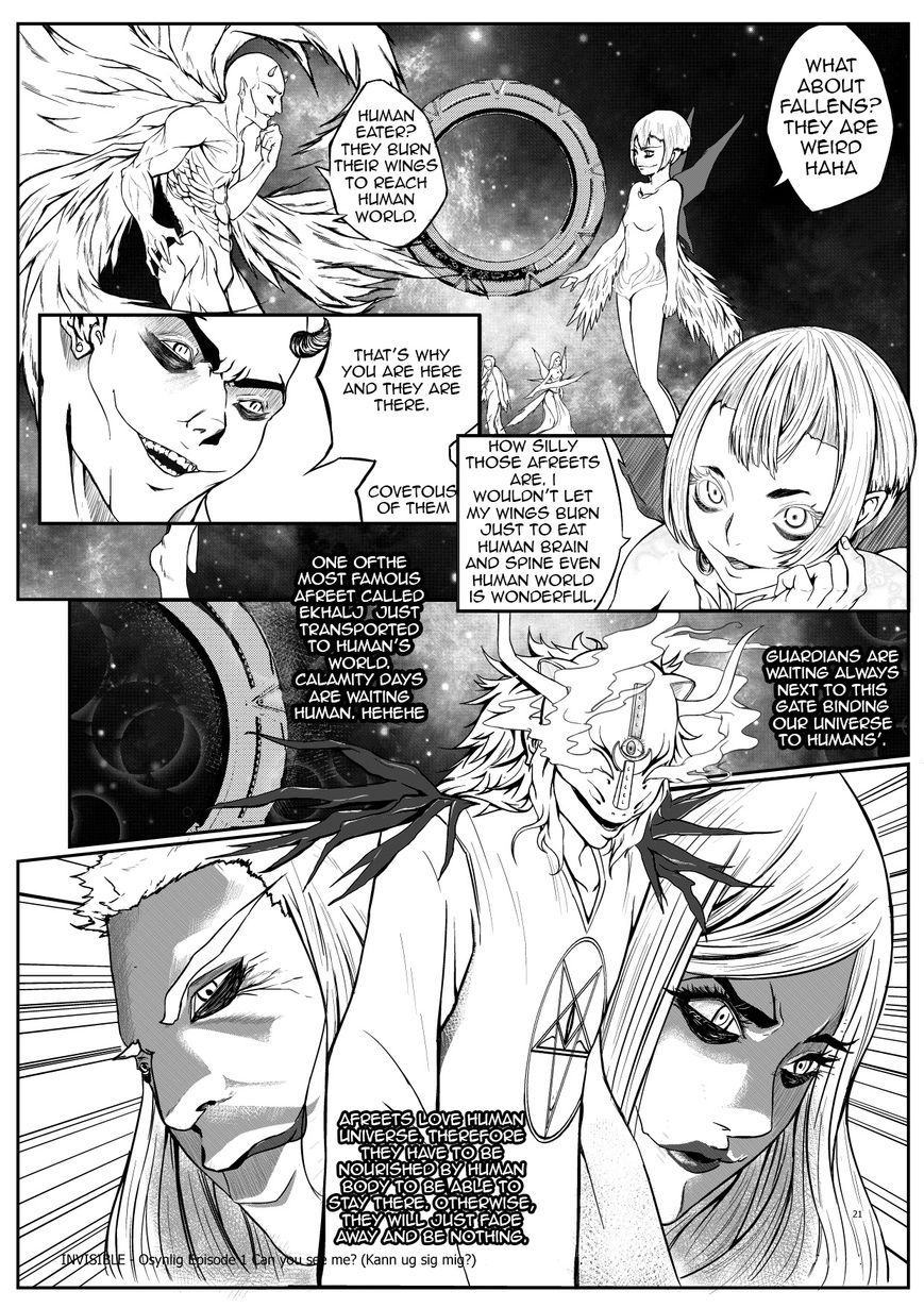 Invisible - Osynlig Chapter 1 page 25 - Chapter 1 : Beginning, the mystery