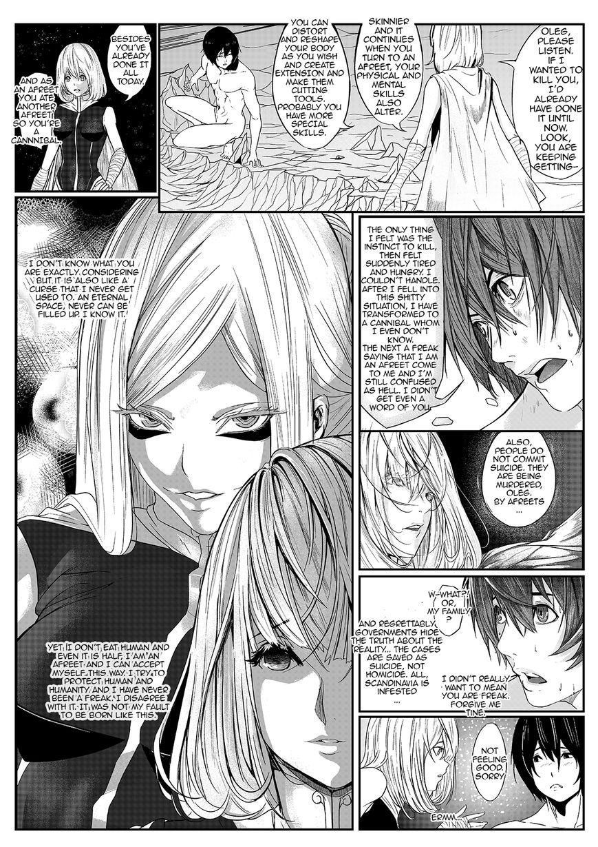 Invisible - Osynlig Chapter 3 page 13 - Chapter 3 : Decode, Faced Myself.