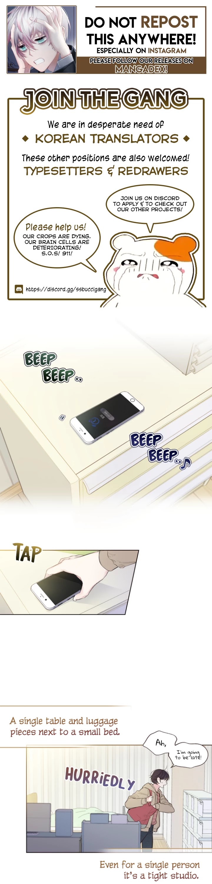 Invitation of Mystic Messenger Chapter 1 page 1 - Chapter 1
