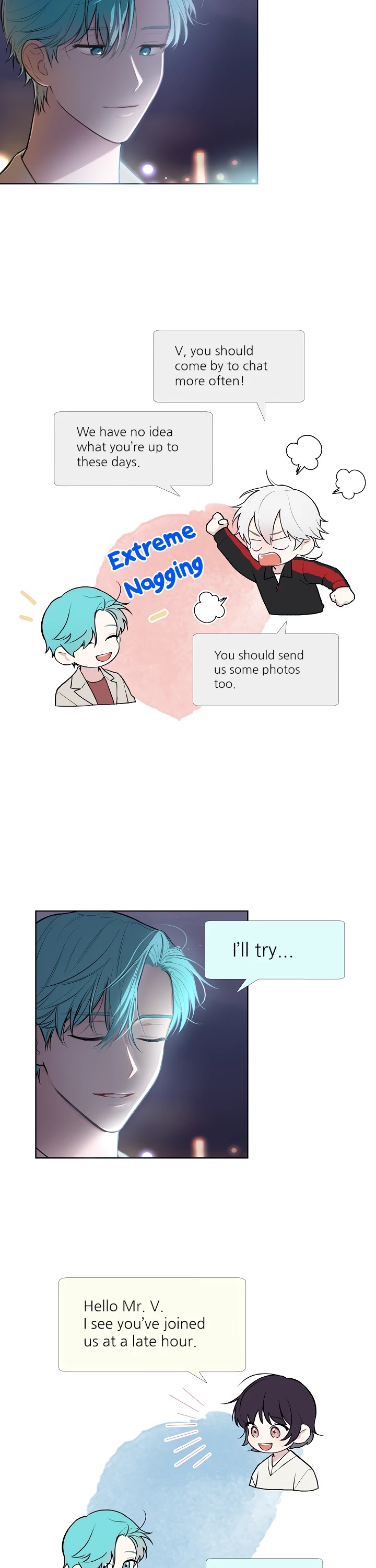 Invitation of Mystic Messenger Chapter 11 page 19 - Chapter 11