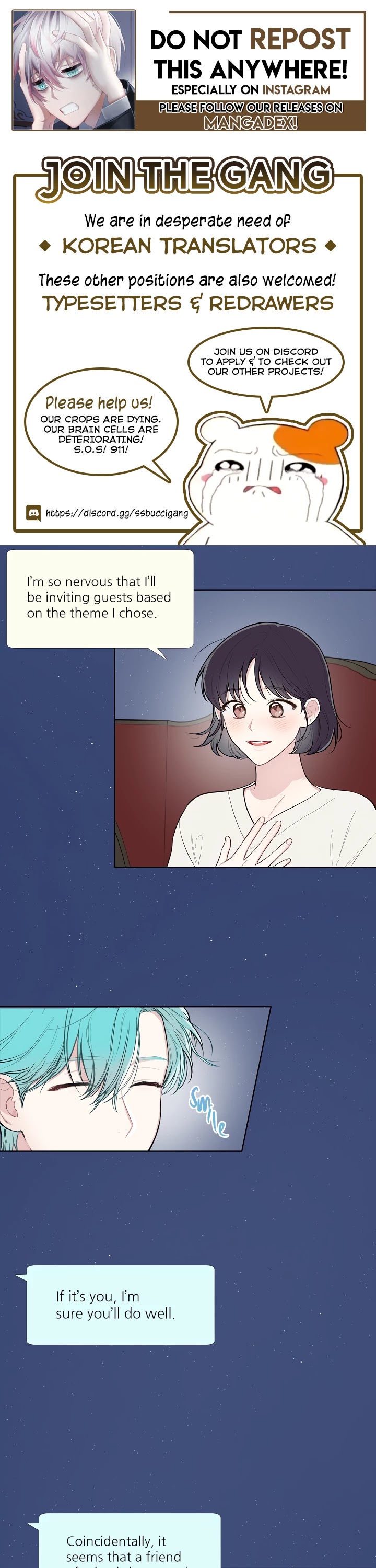 Invitation of Mystic Messenger Chapter 12 page 1 - Chapter 12