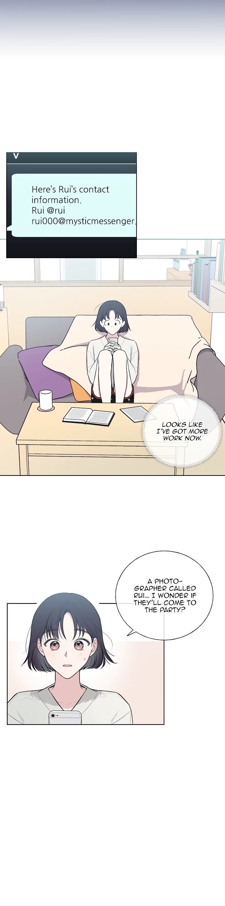 Invitation of Mystic Messenger Chapter 12 page 8 - Chapter 12