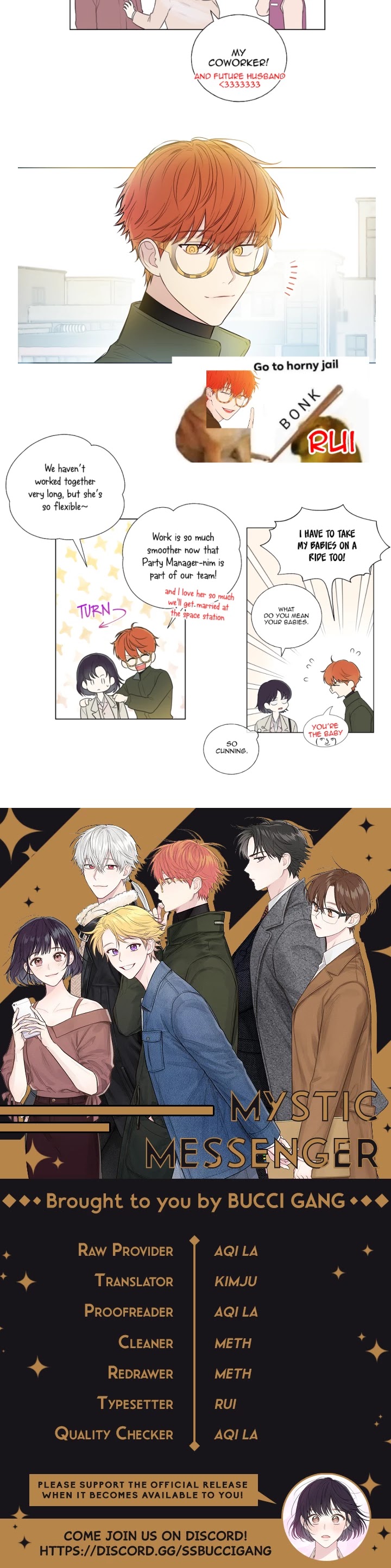 Invitation of Mystic Messenger Chapter 19 page 27 - Chapter 19