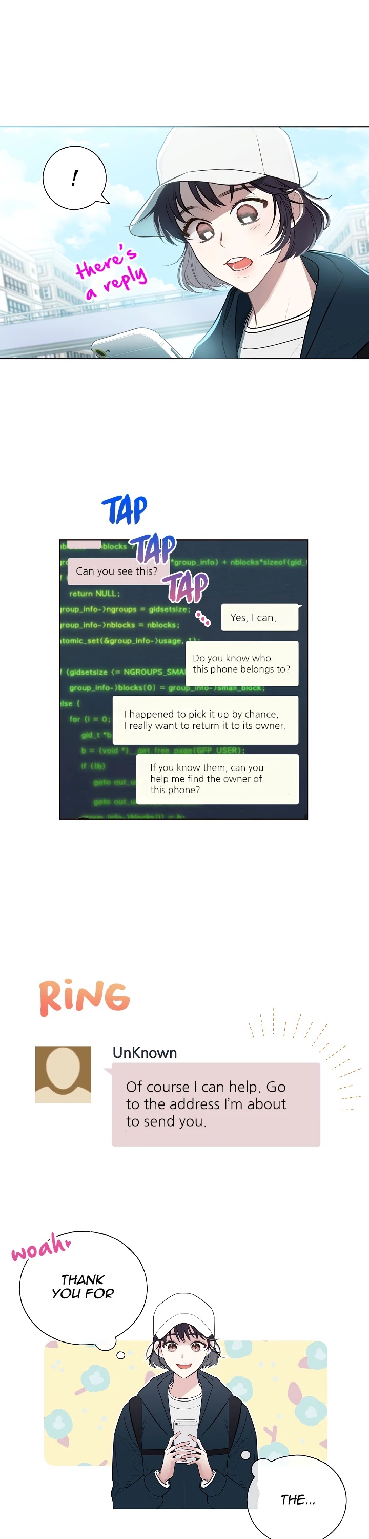 Invitation of Mystic Messenger Chapter 2 page 8 - Chapter 2