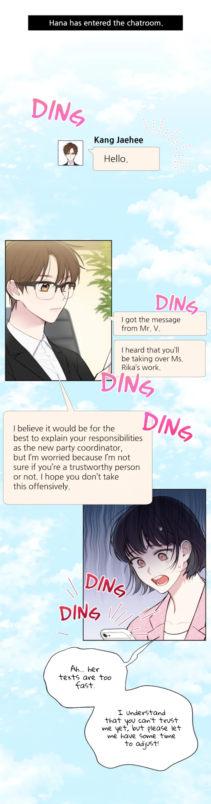 Invitation of Mystic Messenger Chapter 3 page 13 - Chapter 3