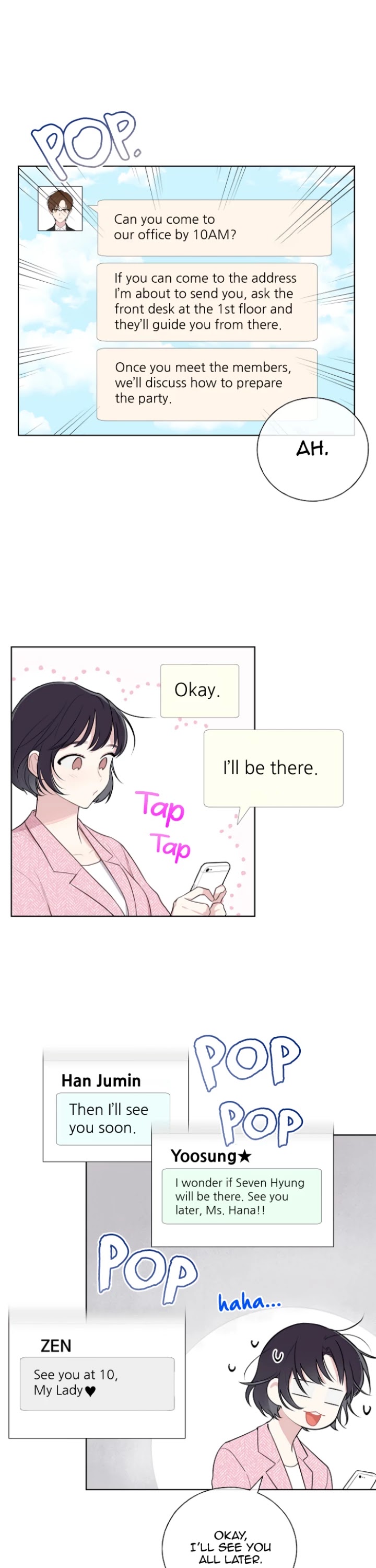 Invitation of Mystic Messenger Chapter 3 page 18 - Chapter 3