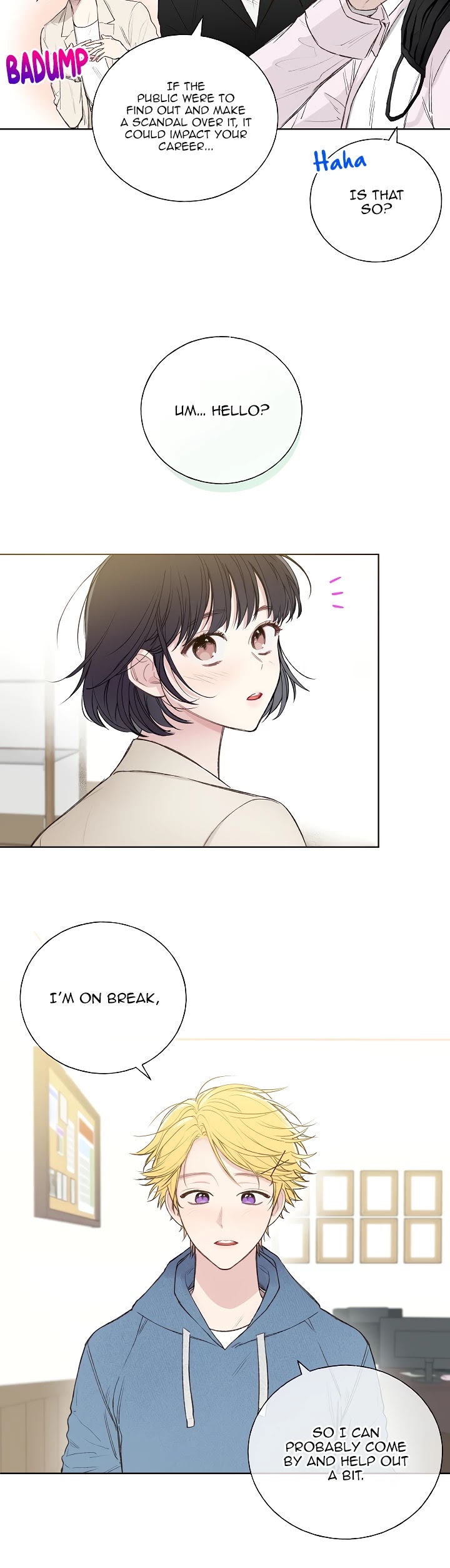Invitation of Mystic Messenger Chapter 4 page 4 - Chapter 4