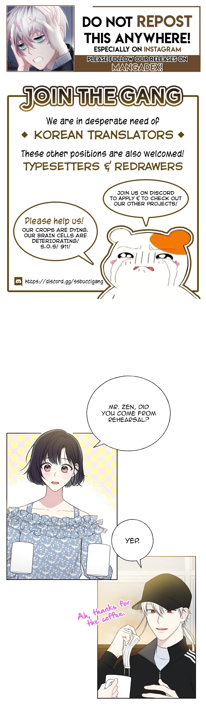 Invitation of Mystic Messenger Chapter 6 page 1 - Chapter 6