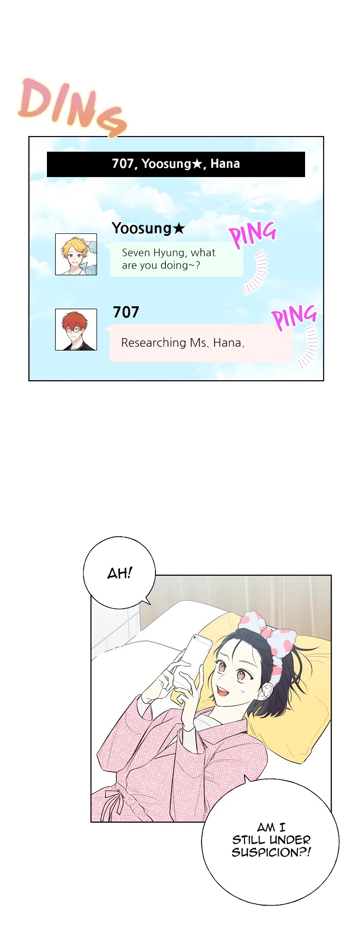 Invitation of Mystic Messenger Chapter 6 page 10 - Chapter 6
