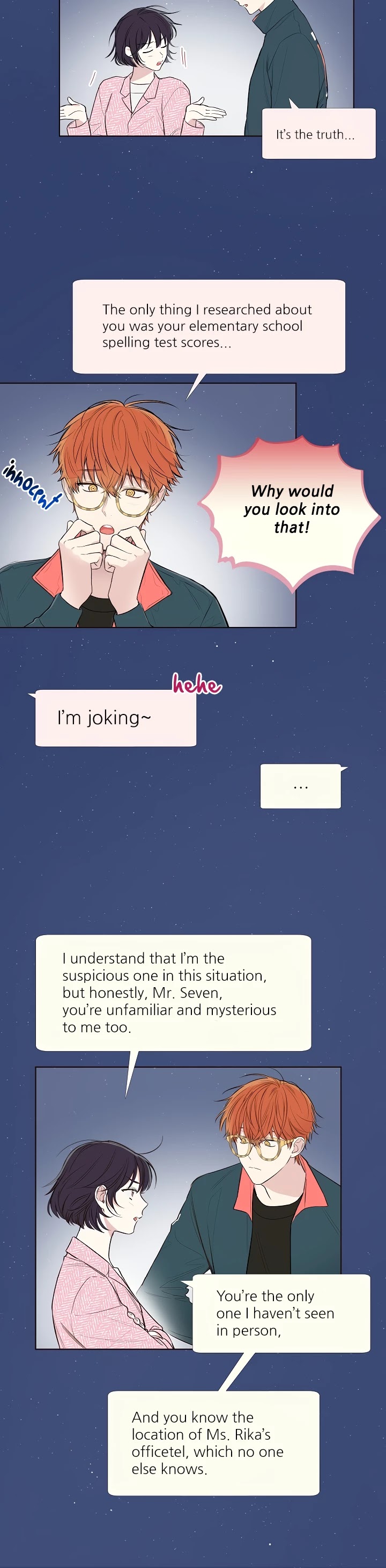 Invitation of Mystic Messenger Chapter 6 page 17 - Chapter 6