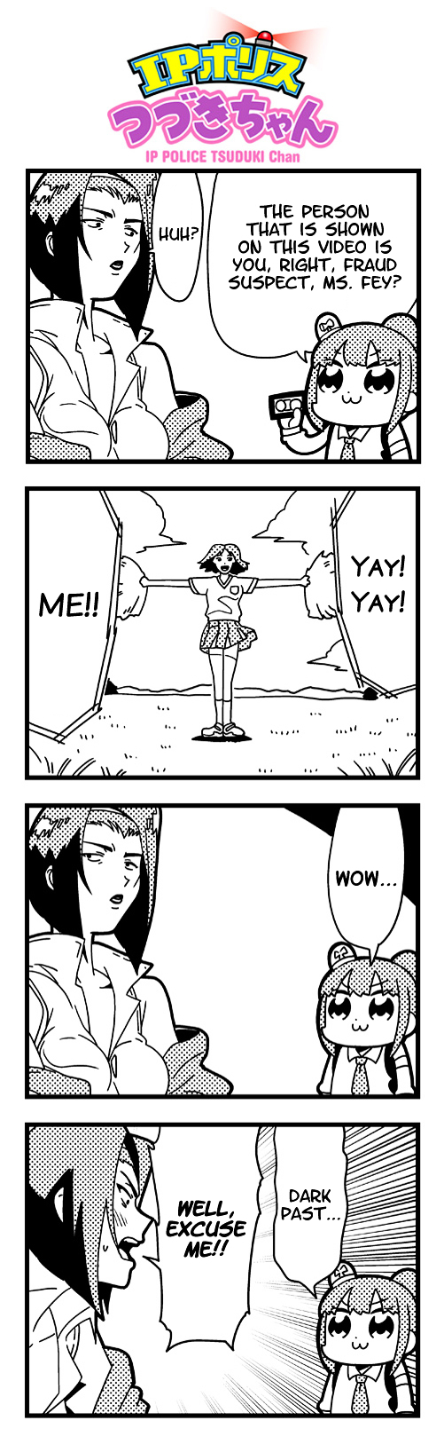 IP Police Tsuduki-chan Chapter 3 page 5 - Chapter 3 : Cowboy Bebop Edition