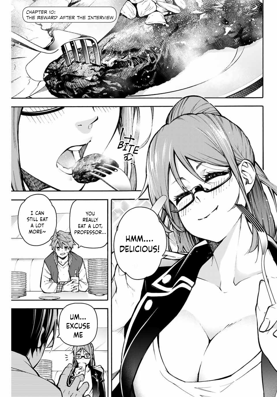 Ippanjin Enpou Yori Kaeru. Mata Hatara Kaneba! Chapter 10 page 2 - Chapter 10: The Reward after the Interview
