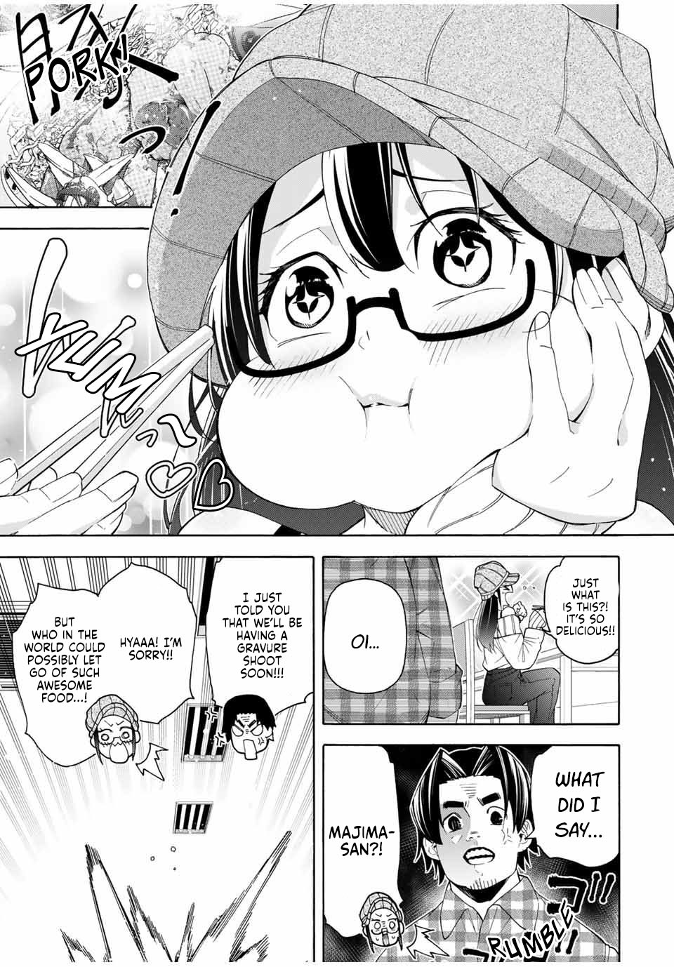 Ippanjin Enpou Yori Kaeru. Mata Hatara Kaneba! Chapter 13 page 12 - Chapter 13: Accidental Meeting Over Roasted Ginger Pork