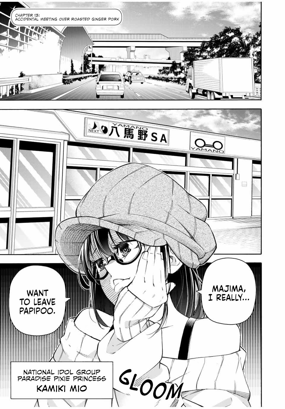 Ippanjin Enpou Yori Kaeru. Mata Hatara Kaneba! Chapter 13 page 2 - Chapter 13: Accidental Meeting Over Roasted Ginger Pork