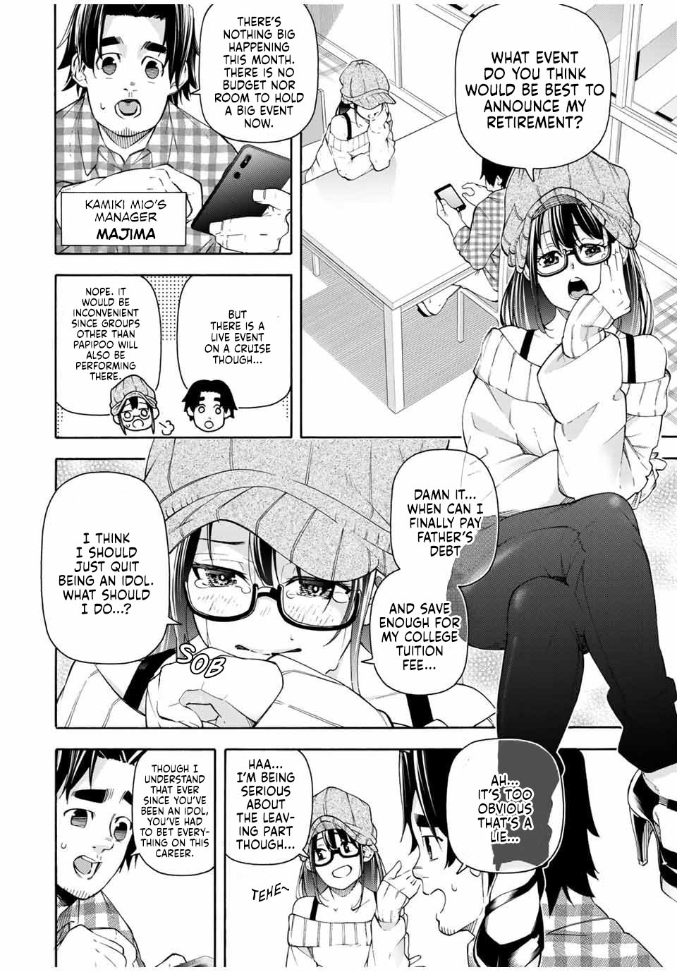 Ippanjin Enpou Yori Kaeru. Mata Hatara Kaneba! Chapter 13 page 3 - Chapter 13: Accidental Meeting Over Roasted Ginger Pork