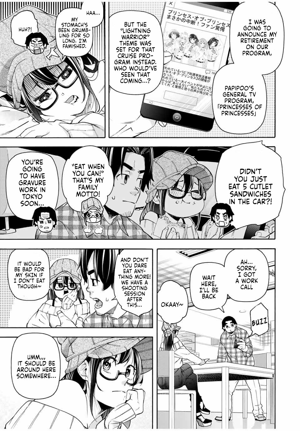 Ippanjin Enpou Yori Kaeru. Mata Hatara Kaneba! Chapter 13 page 4 - Chapter 13: Accidental Meeting Over Roasted Ginger Pork