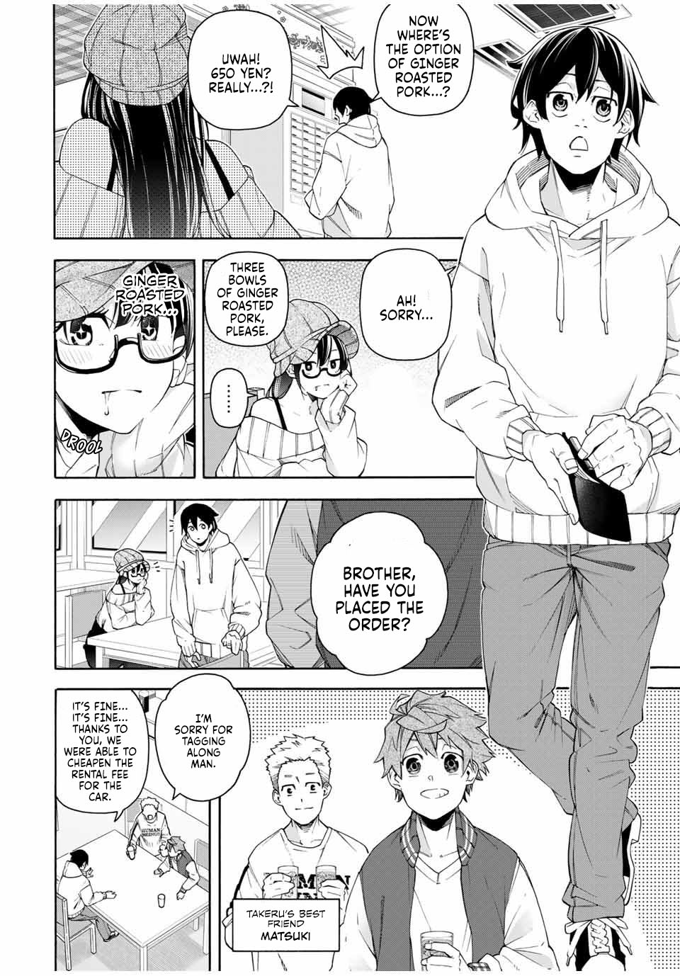 Ippanjin Enpou Yori Kaeru. Mata Hatara Kaneba! Chapter 13 page 5 - Chapter 13: Accidental Meeting Over Roasted Ginger Pork
