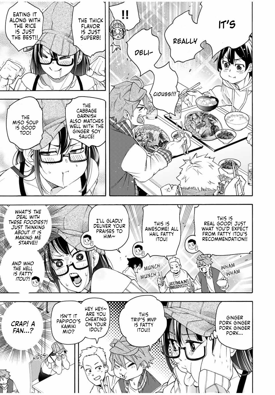 Ippanjin Enpou Yori Kaeru. Mata Hatara Kaneba! Chapter 13 page 8 - Chapter 13: Accidental Meeting Over Roasted Ginger Pork