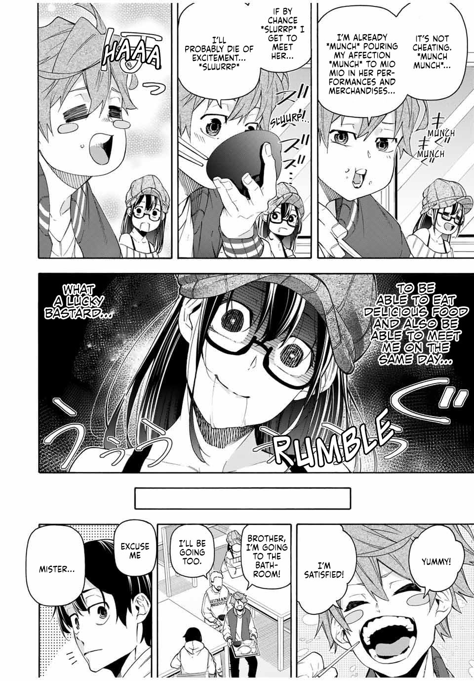 Ippanjin Enpou Yori Kaeru. Mata Hatara Kaneba! Chapter 13 page 9 - Chapter 13: Accidental Meeting Over Roasted Ginger Pork