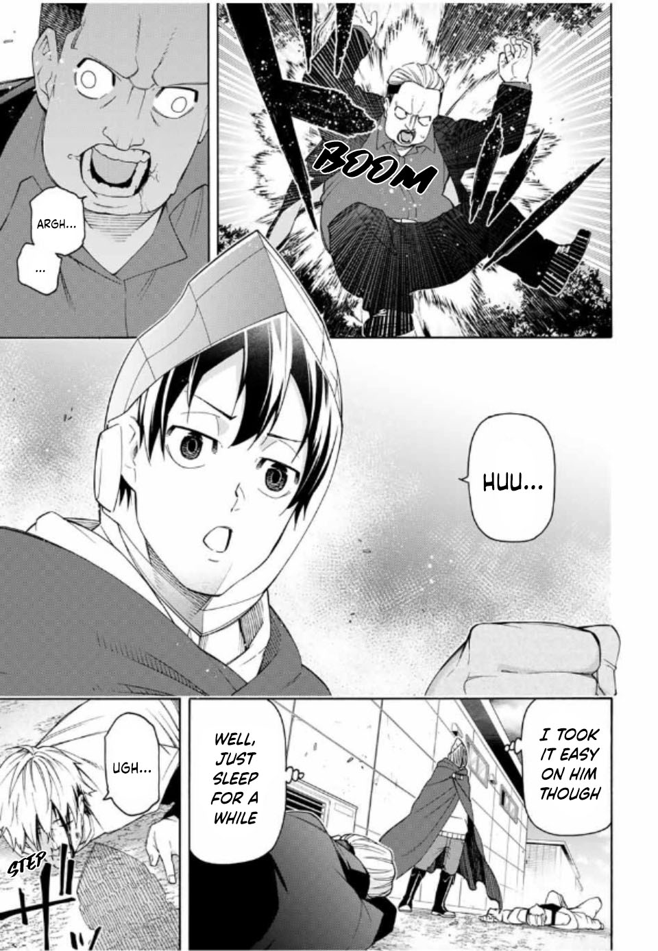 Ippanjin Enpou Yori Kaeru. Mata Hatara Kaneba! Chapter 14 page 12 - Chapter 14: Control before Report