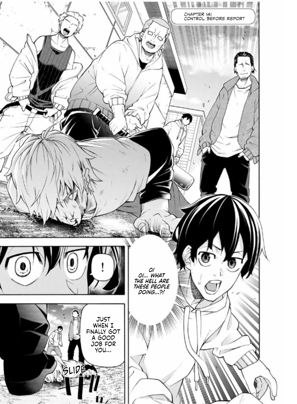 Ippanjin Enpou Yori Kaeru. Mata Hatara Kaneba! Chapter 14 page 2 - Chapter 14: Control before Report