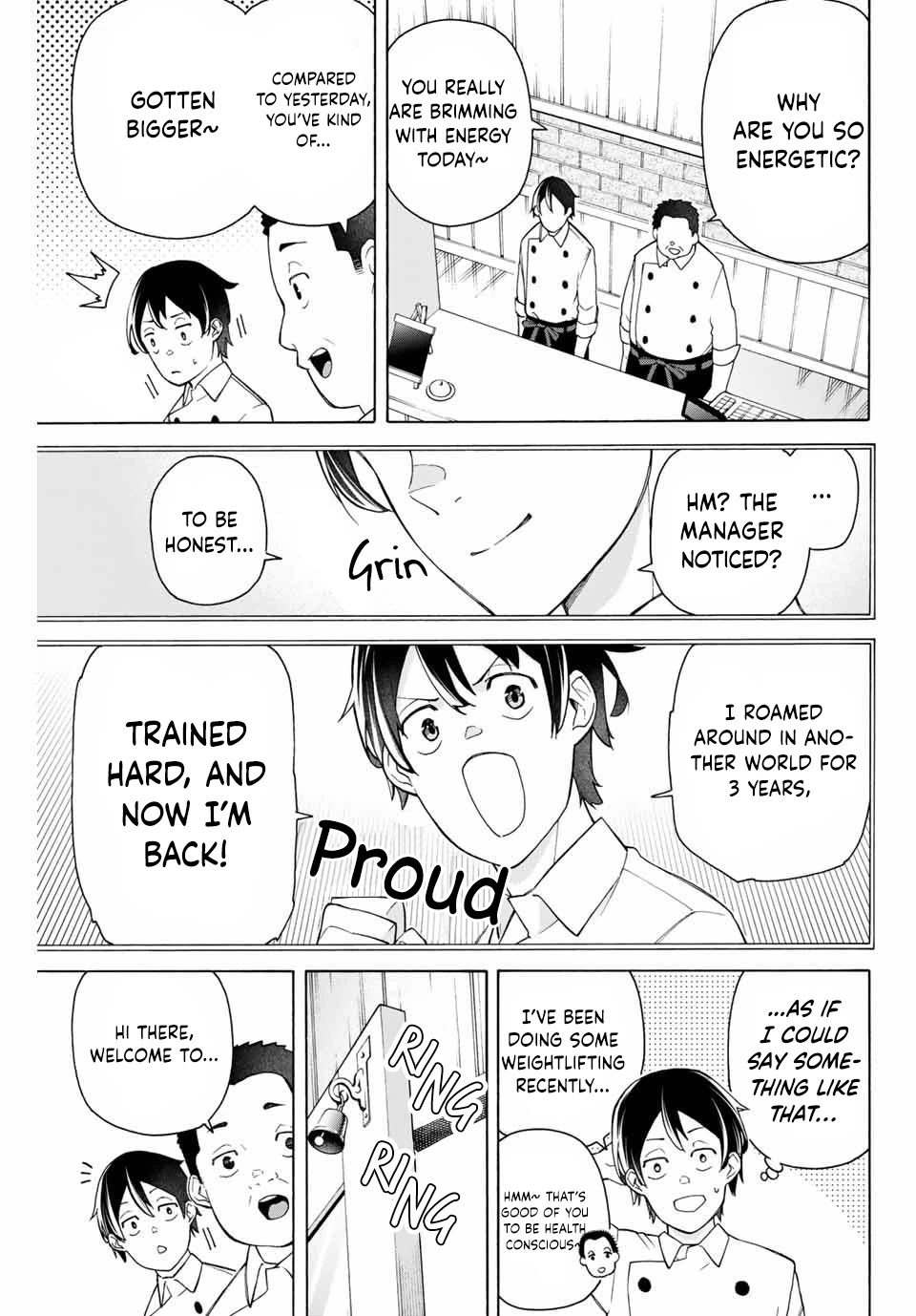 Ippanjin Enpou Yori Kaeru. Mata Hatara Kaneba! Chapter 3 page 10 - Chapter 3: Work after Returning (1)