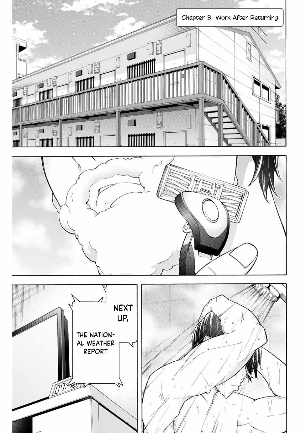 Ippanjin Enpou Yori Kaeru. Mata Hatara Kaneba! Chapter 3 page 2 - Chapter 3: Work after Returning (1)