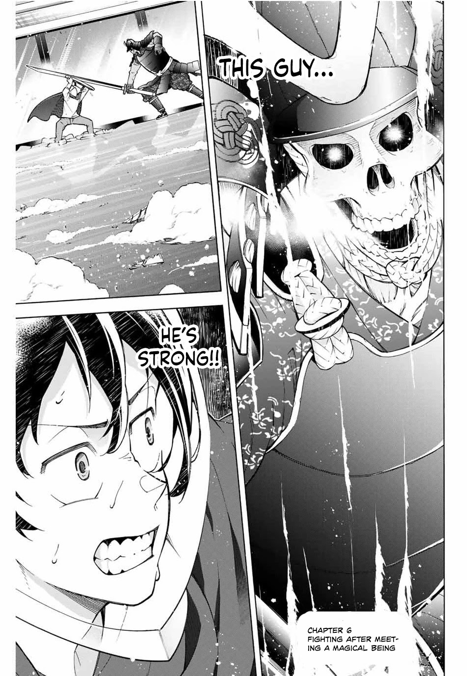Ippanjin Enpou Yori Kaeru. Mata Hatara Kaneba! Chapter 6 page 2 - Chapter 6: Fighting a Magical Being after Meeting