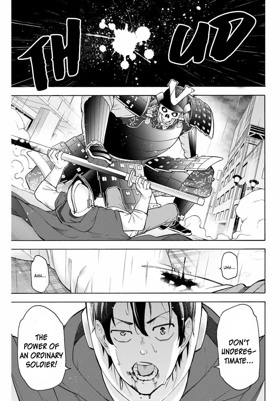 Ippanjin Enpou Yori Kaeru. Mata Hatara Kaneba! Chapter 7 page 13 - Chapter 7: The Conclusion after Fighting