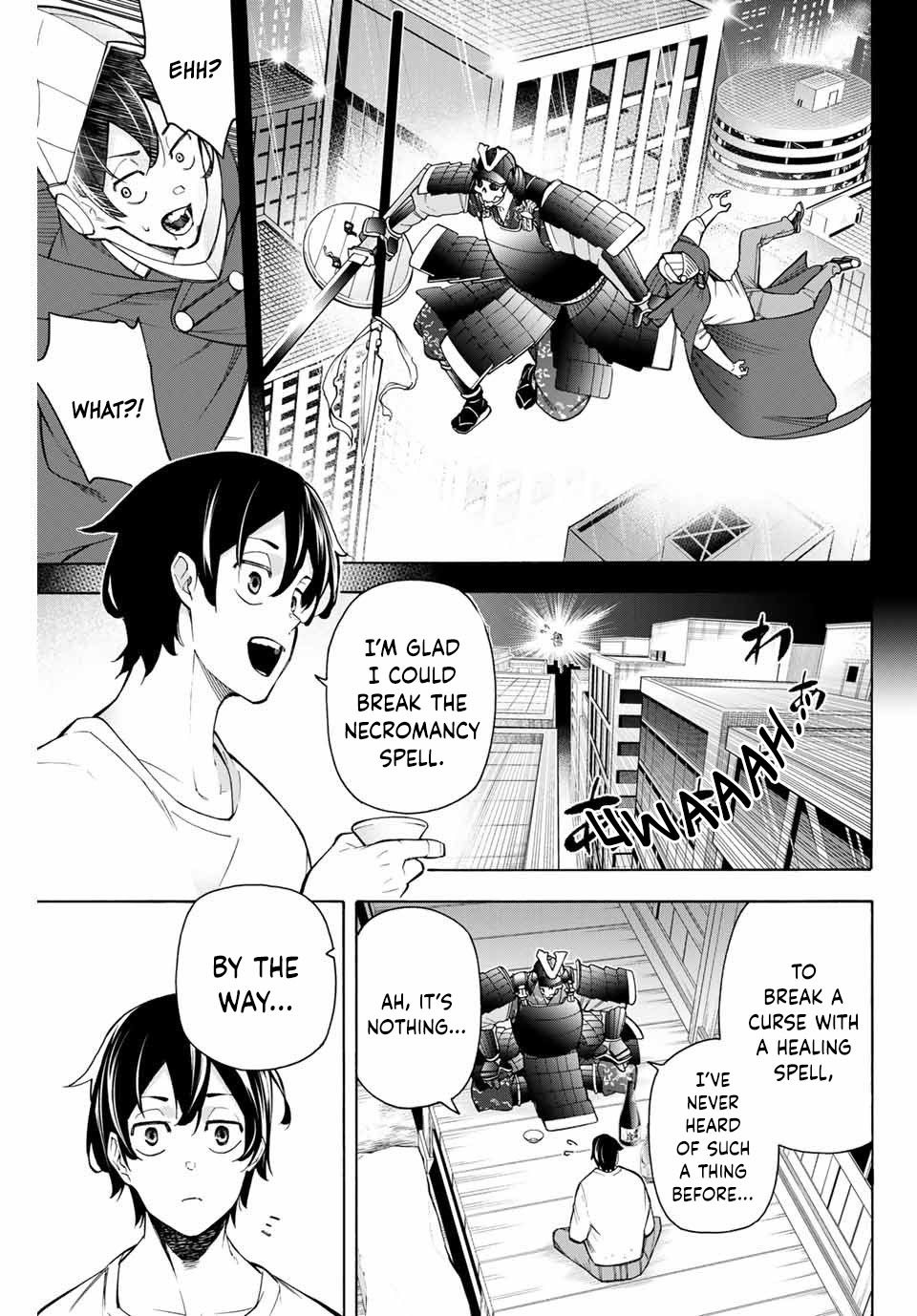 Ippanjin Enpou Yori Kaeru. Mata Hatara Kaneba! Chapter 8 page 6 - Chapter 8: A Banquet after the Light