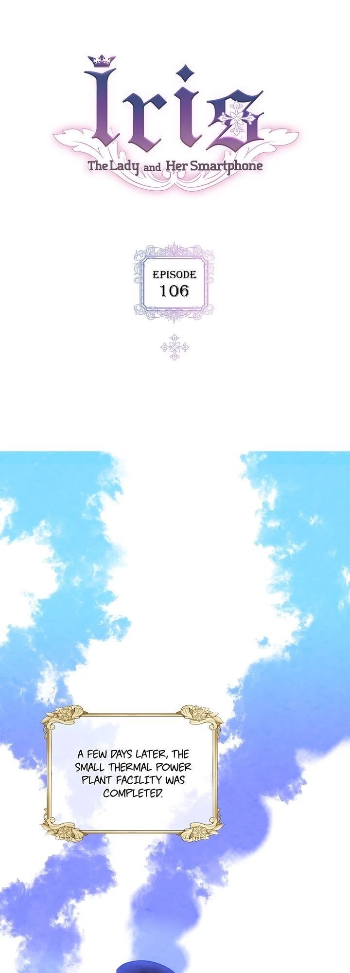 IRIS - Lady with a Smartphone Chapter 106 page 1 - Chapter 106