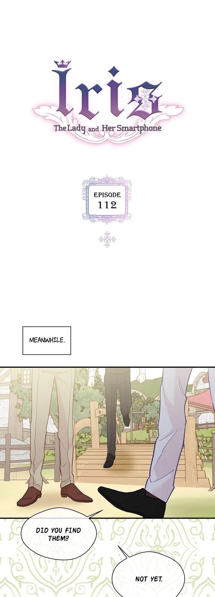 IRIS - Lady with a Smartphone Chapter 112 page 1 - Chapter 112