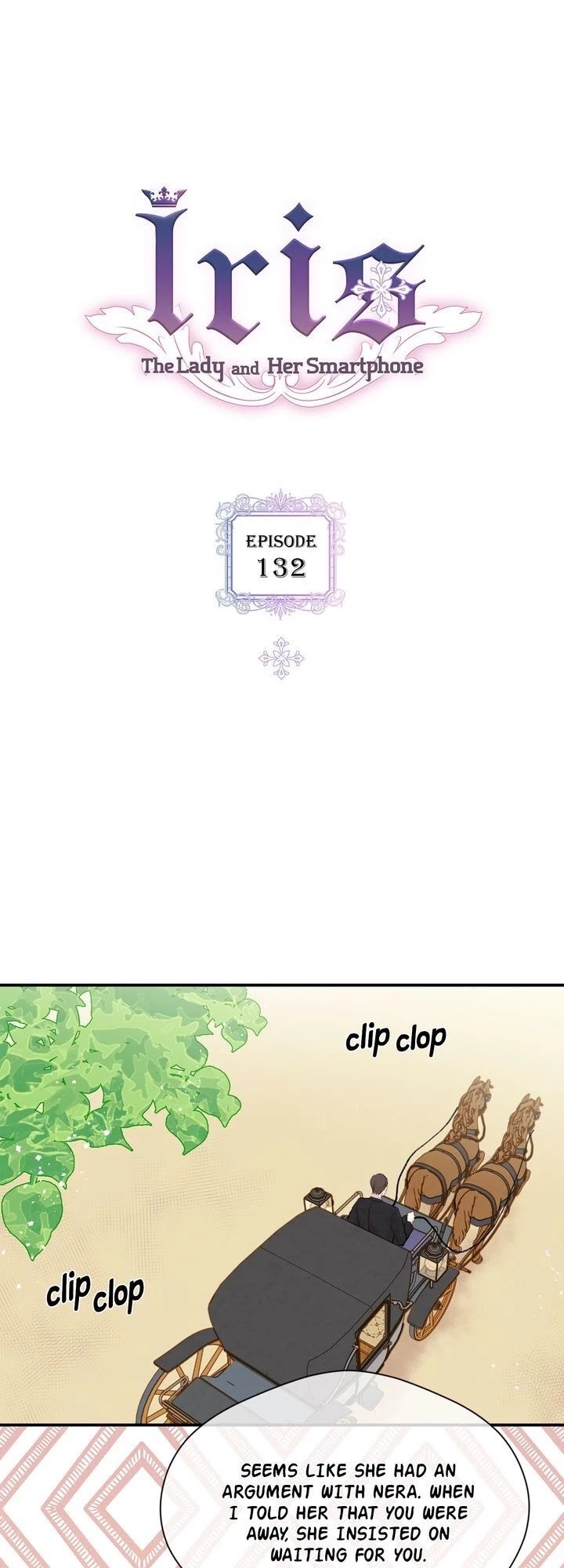 IRIS - Lady with a Smartphone Chapter 132 page 1 - Chapter 132