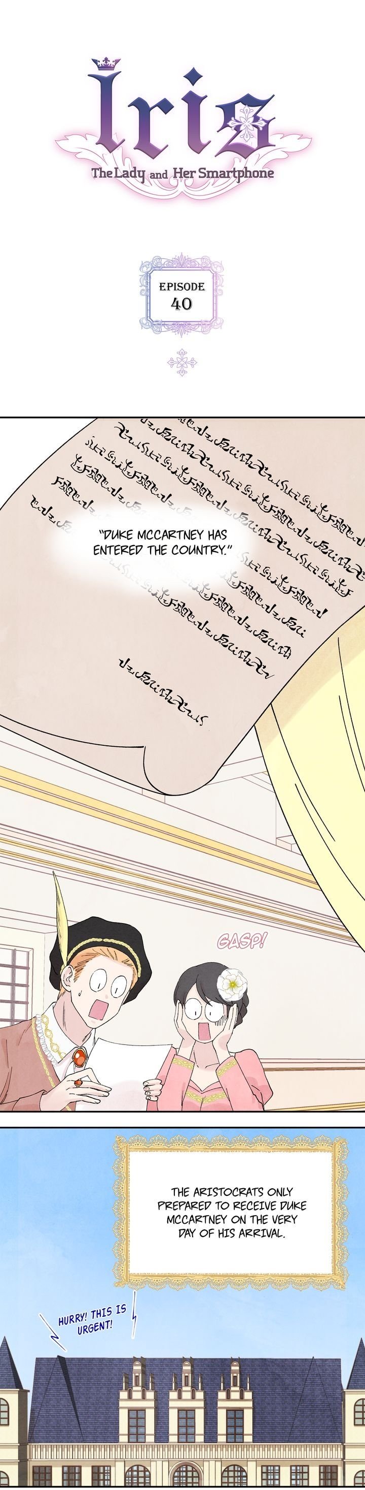 IRIS - Lady with a Smartphone Chapter 40 page 1 - Chapter 40