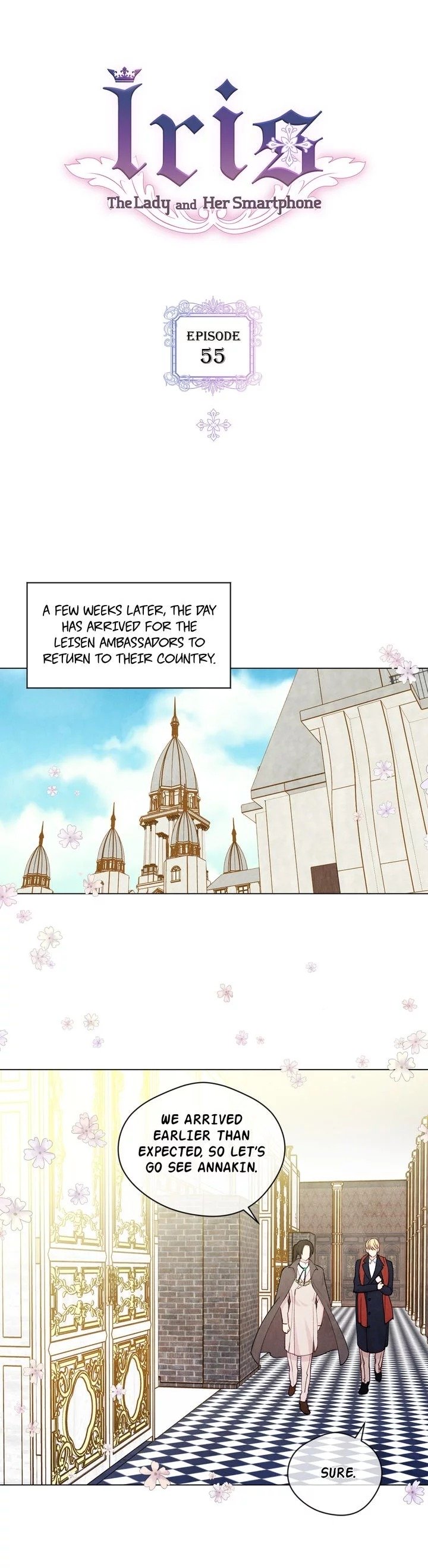 IRIS - Lady with a Smartphone Chapter 55 page 1 - Chapter 55