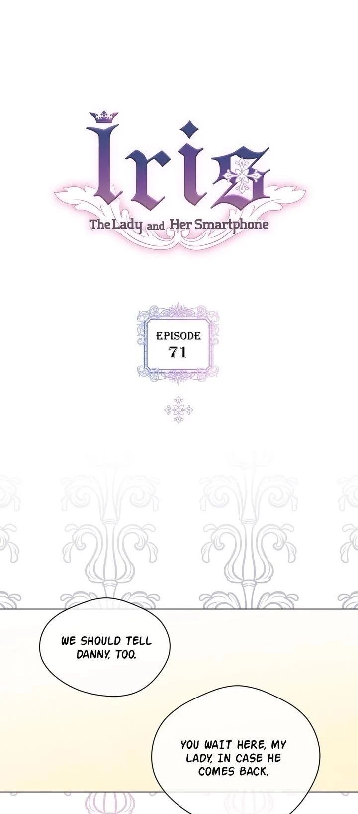 IRIS - Lady with a Smartphone Chapter 71 page 1 - Chapter 71