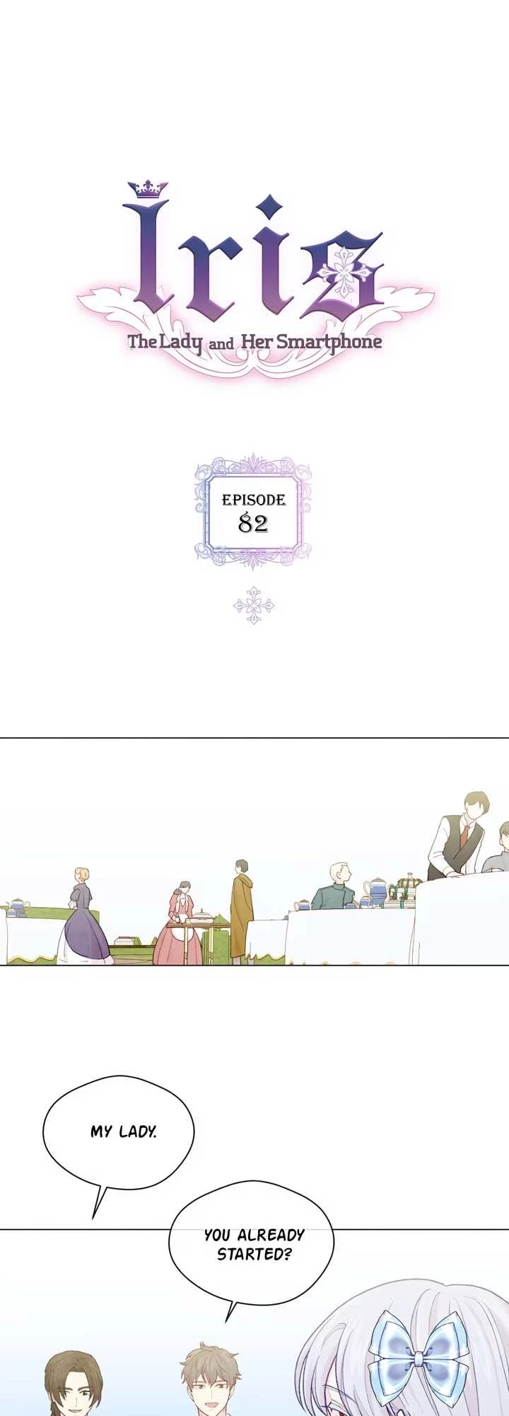 IRIS - Lady with a Smartphone Chapter 82 page 1 - Chapter 82