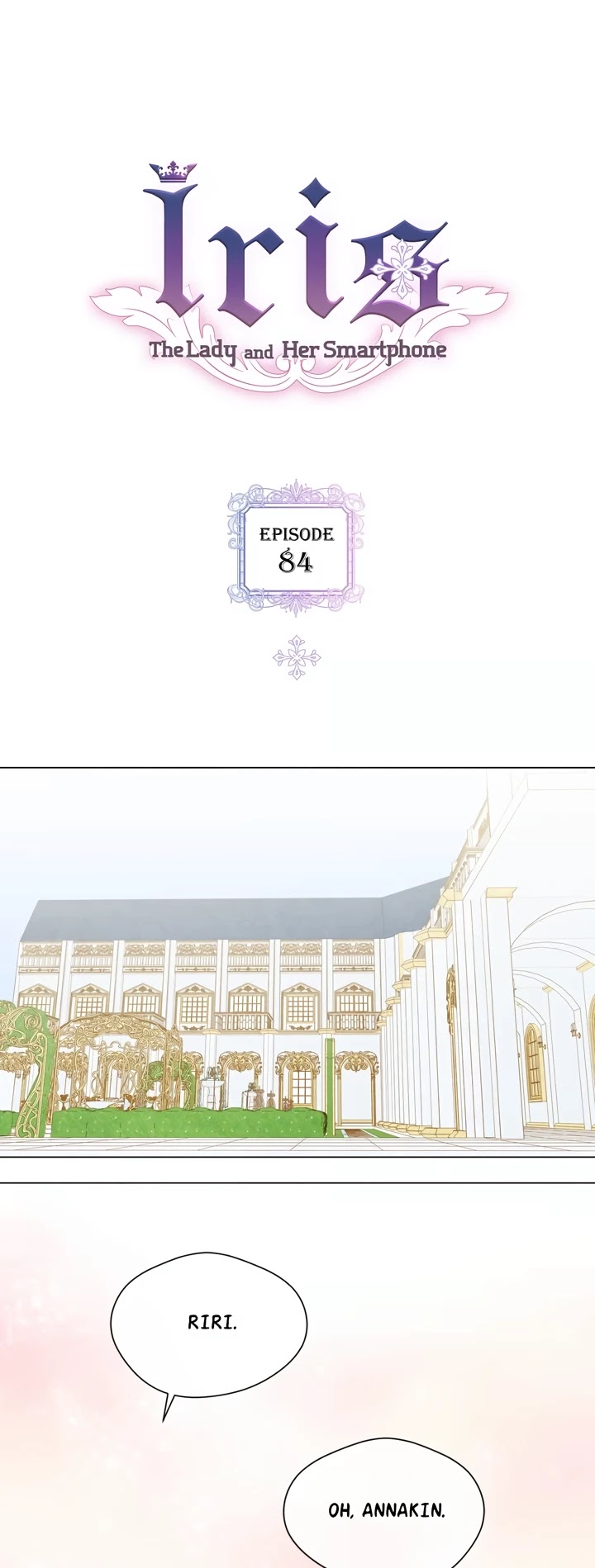 IRIS - Lady with a Smartphone Chapter 84 page 1 - Chapter 84