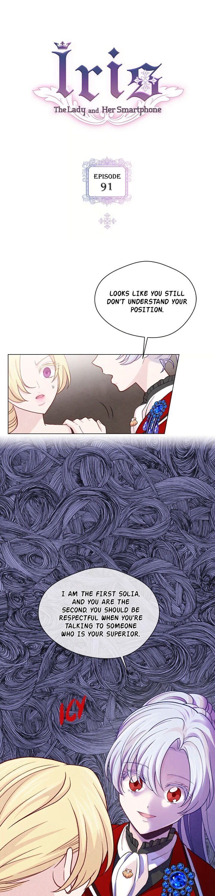 IRIS - Lady with a Smartphone Chapter 91 page 1 - Chapter 91