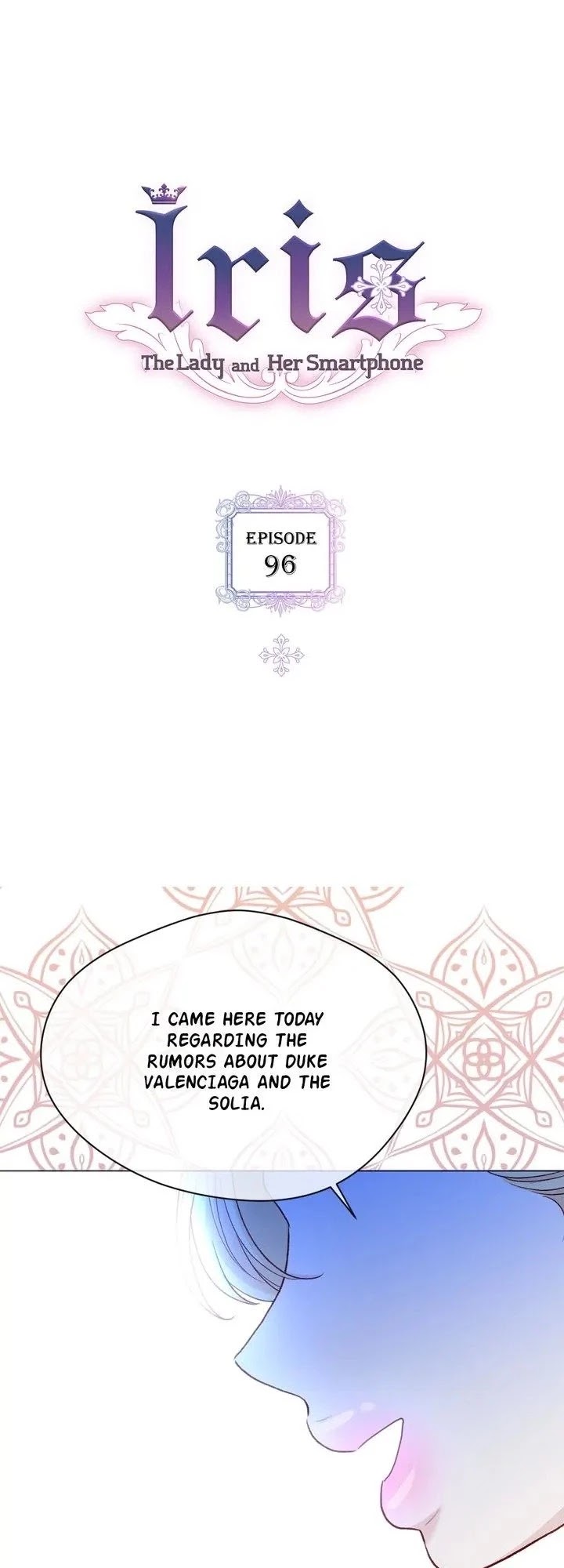 IRIS - Lady with a Smartphone Chapter 96 page 1 - Chapter 96