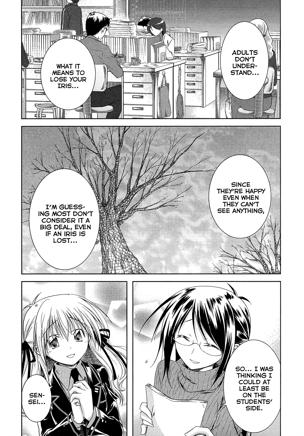 Iris Zero Chapter 15 page 2 - Chapter 15: The Thing I Want to Tell You