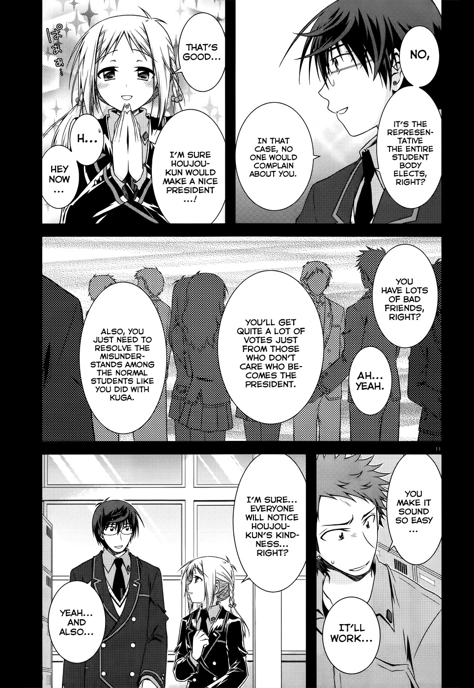 Iris Zero Chapter 23 page 11 - Chapter 23: The One Who Was Stuck With Labels