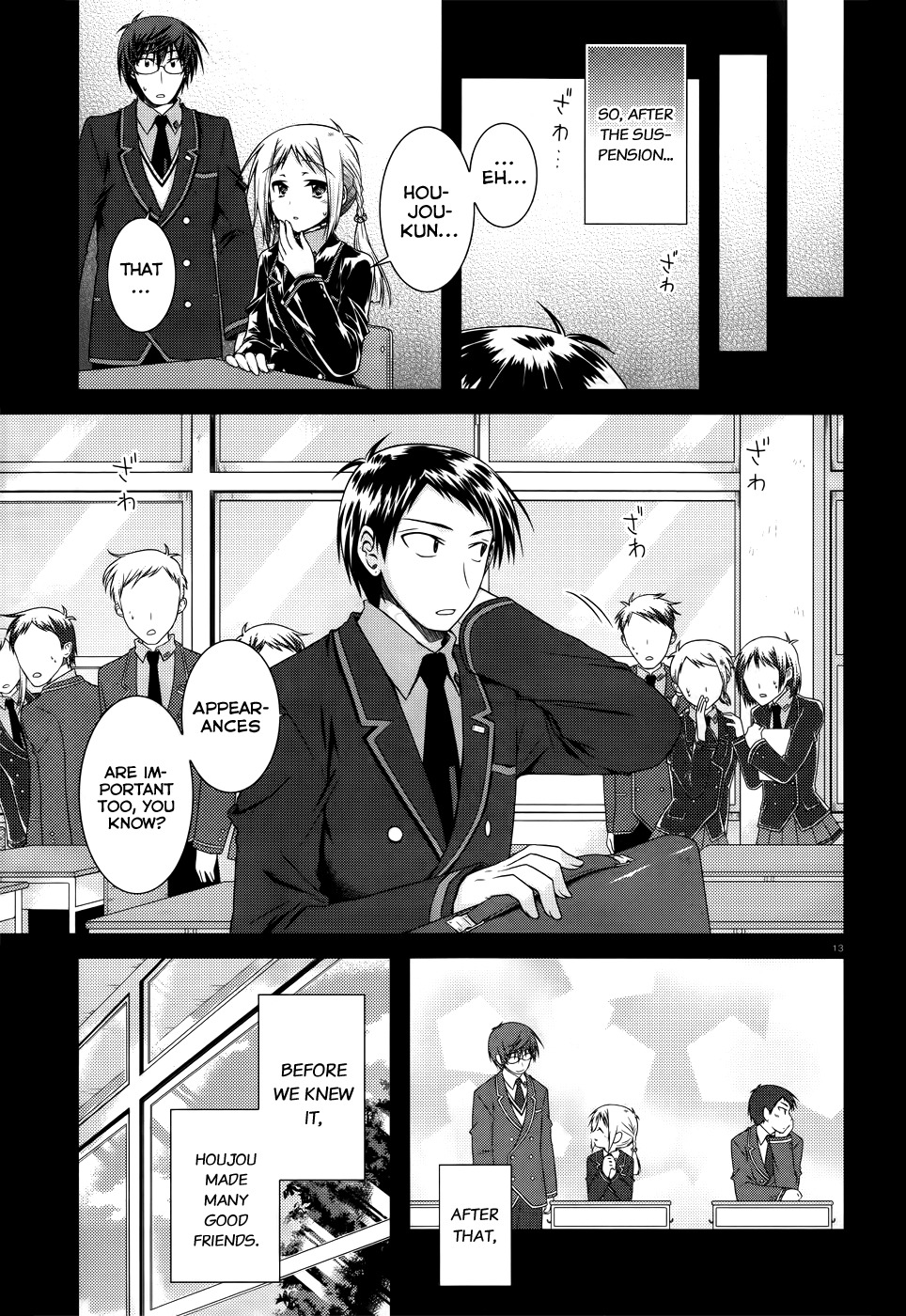 Iris Zero Chapter 23 page 13 - Chapter 23: The One Who Was Stuck With Labels