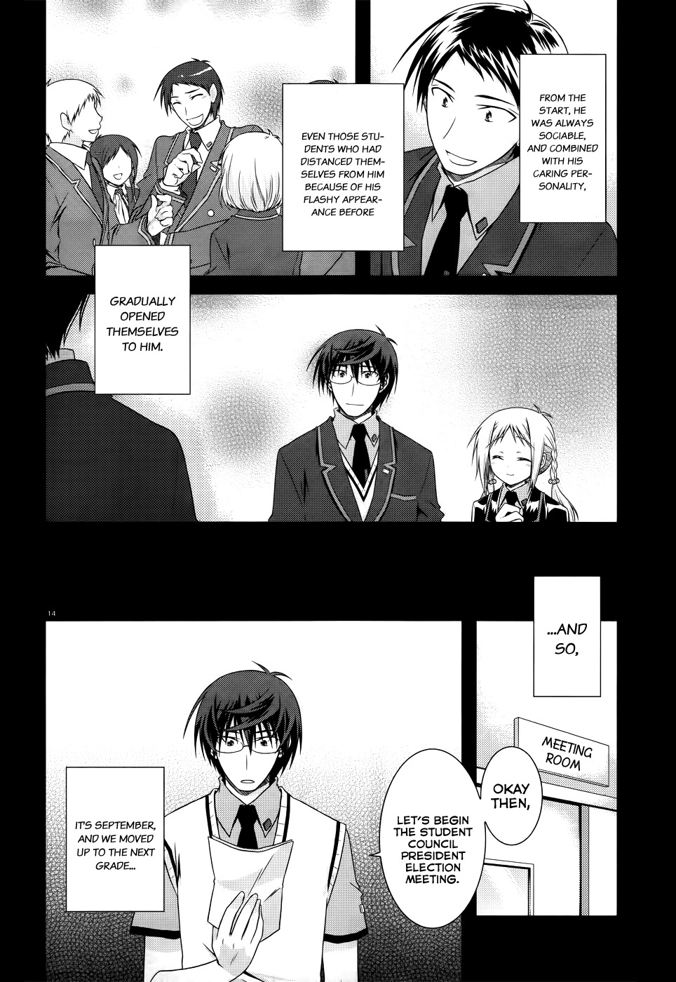 Iris Zero Chapter 23 page 14 - Chapter 23: The One Who Was Stuck With Labels