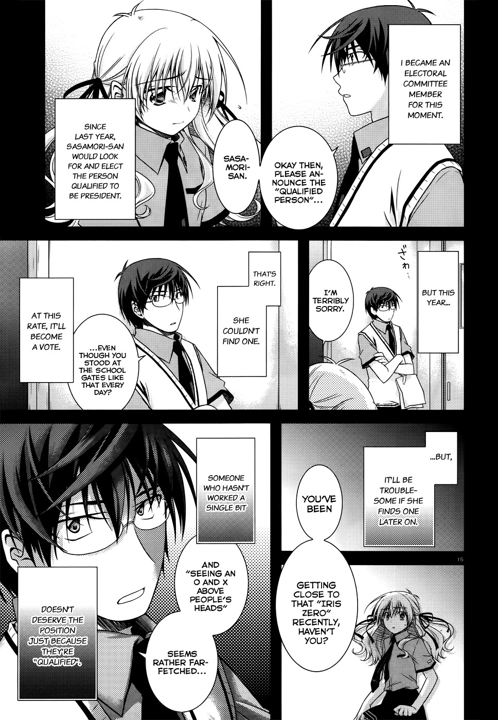 Iris Zero Chapter 23 page 15 - Chapter 23: The One Who Was Stuck With Labels