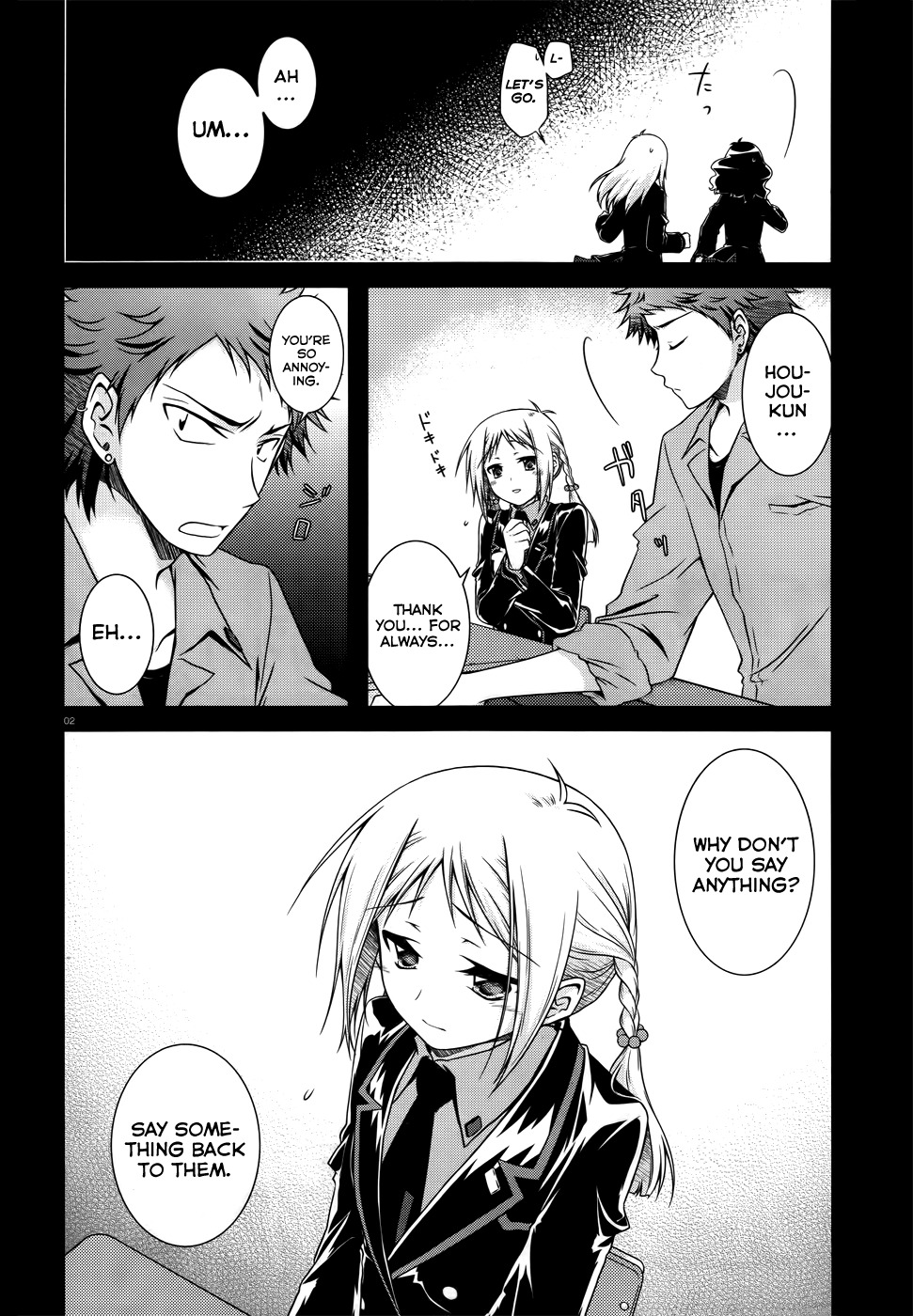 Iris Zero Chapter 23 page 2 - Chapter 23: The One Who Was Stuck With Labels